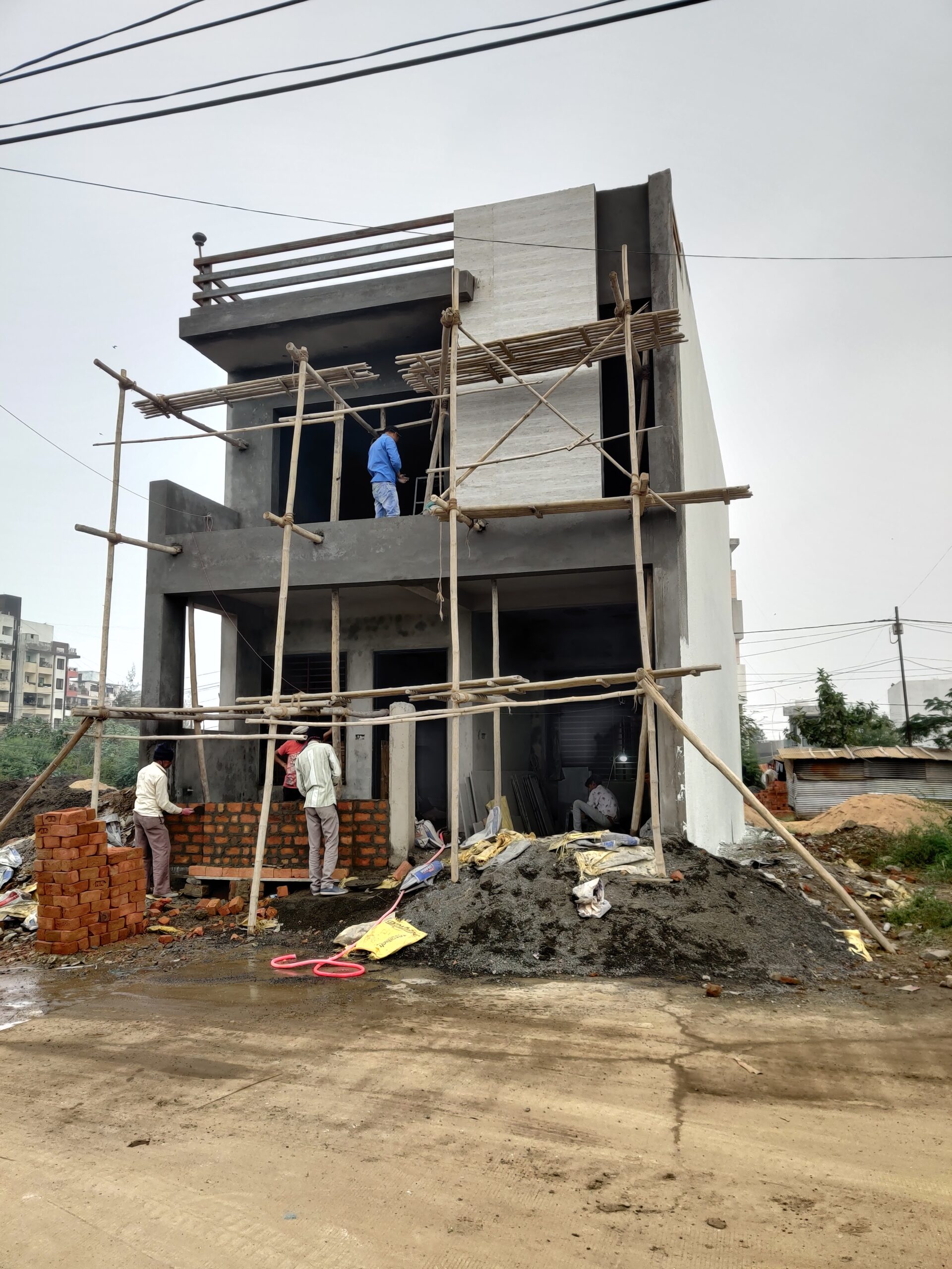 Under Construction building front elevation - ArchYard